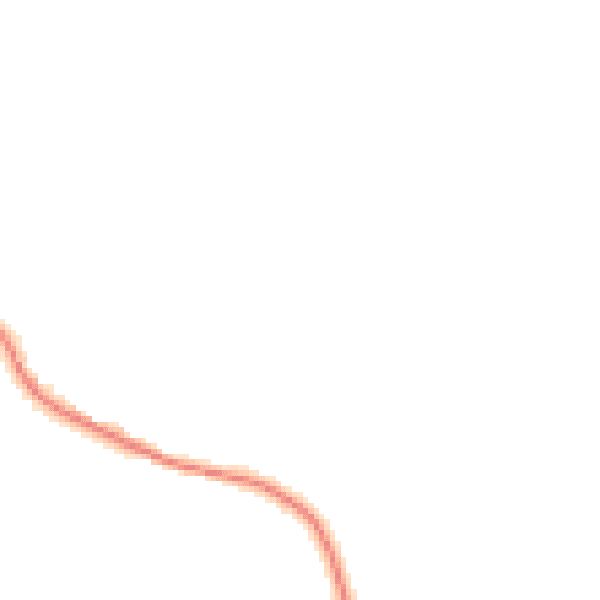 Night-time road noise heatmap for RG27 0LA