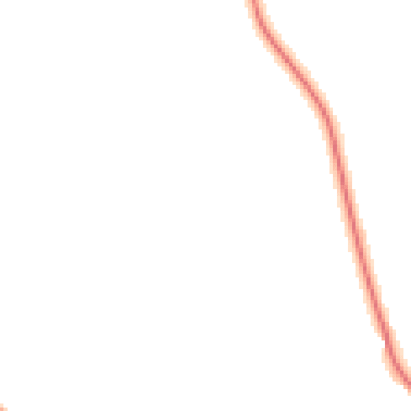 Night-time road noise heatmap for RG27 0LB