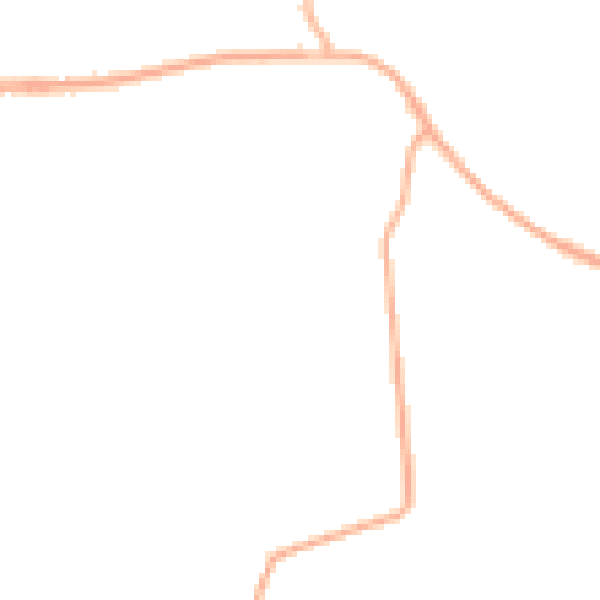 Night-time road noise heatmap for RG27 0PA
