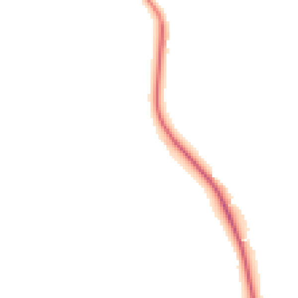 Night-time road noise heatmap for RG27 0PX
