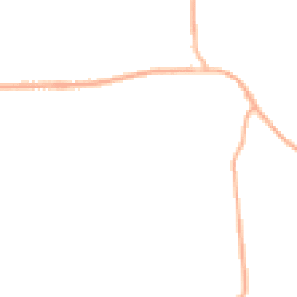 Night-time road noise heatmap for RG27 0QD