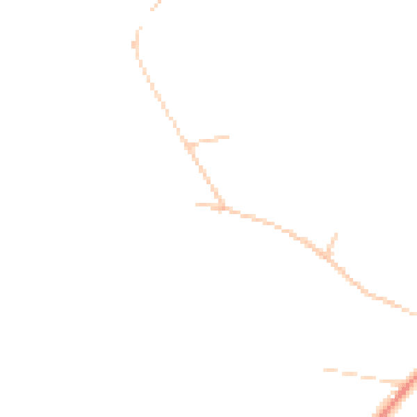 Daytime road noise heatmap for RG27 0QX