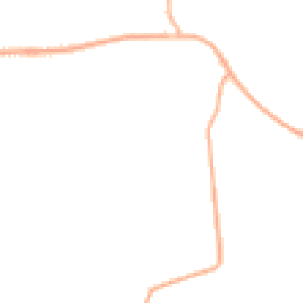 Night-time road noise heatmap for RG27 0SD