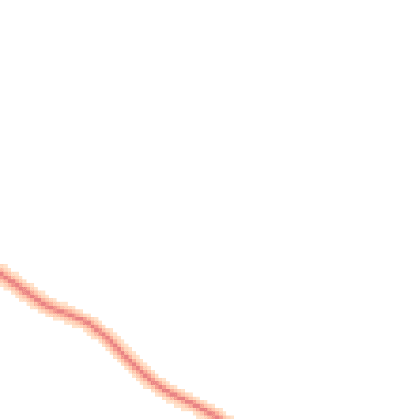Night-time road noise heatmap for RG27 8LT