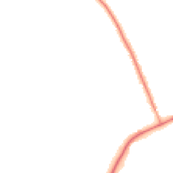Night-time road noise heatmap for RG27 8RA