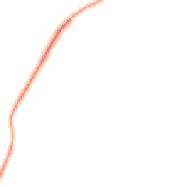Daytime road noise heatmap for RG27 8TA