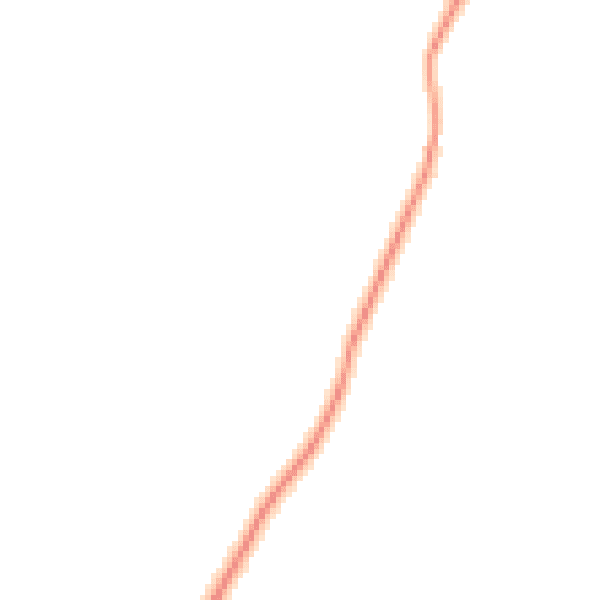Daytime road noise heatmap for RG27 8TD