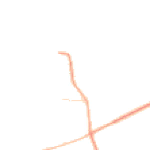 Daytime road noise heatmap for RG27 9BU