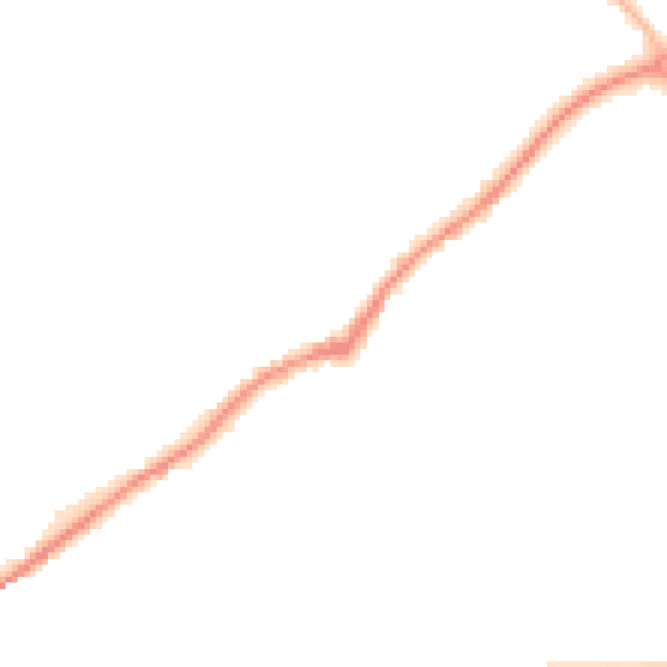 Night-time road noise heatmap for RG27 9DG