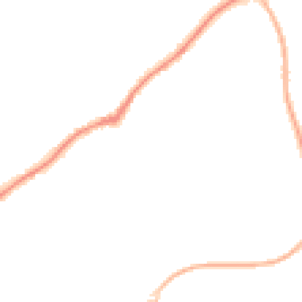 Night-time road noise heatmap for RG27 9HG