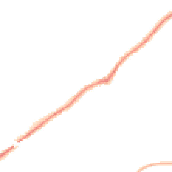 Night-time road noise heatmap for RG27 9JY
