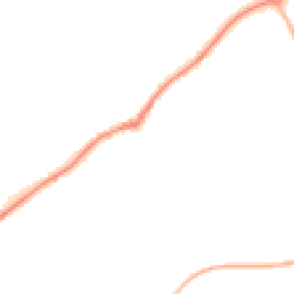 Night-time road noise heatmap for RG27 9PG