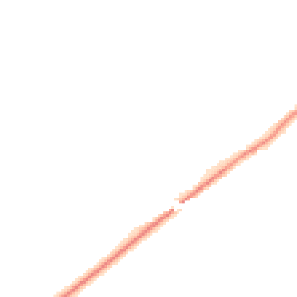 Night-time road noise heatmap for RG27 9SX