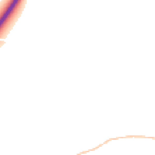 Night-time road noise heatmap for RG28 7ES