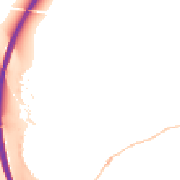 Night-time road noise heatmap for RG28 7EY