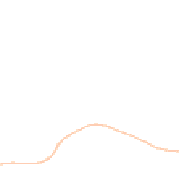 Night-time road noise heatmap for RG28 7NU