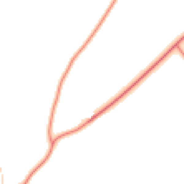 Daytime road noise heatmap for RG28 7QJ