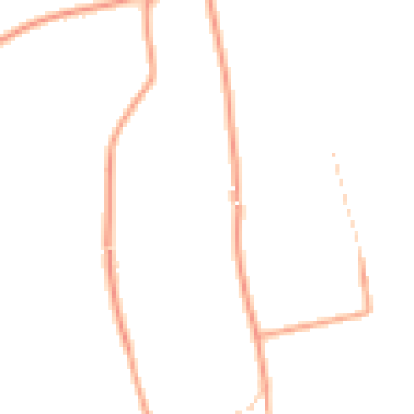 Daytime road noise heatmap for RG28 7QS