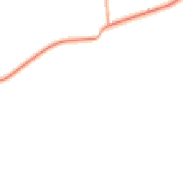 Daytime road noise heatmap for RG28 7RX