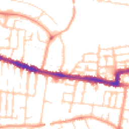 Daytime road noise heatmap for RG30 1BJ