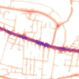 Daytime road noise heatmap for RG30 1DL