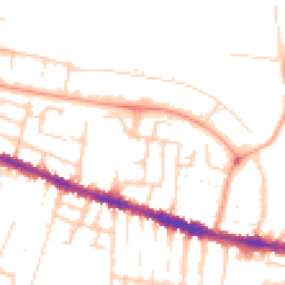 Daytime road noise heatmap for RG30 1DR