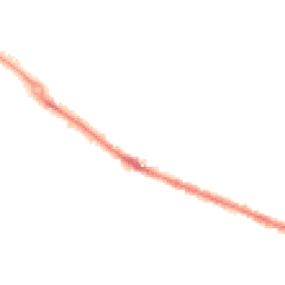 Night-time road noise heatmap for RG30 1HZ