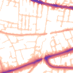 Daytime road noise heatmap for RG30 2ER
