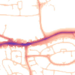 Daytime road noise heatmap for RG30 2ET