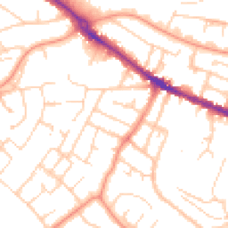 Daytime road noise heatmap for RG30 2PH