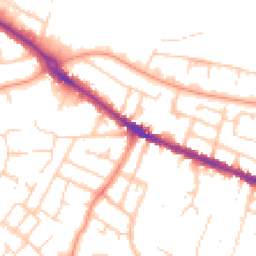 Daytime road noise heatmap for RG30 2PL