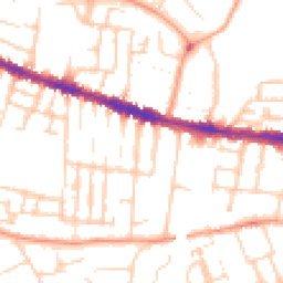 Daytime road noise heatmap for RG30 2UD