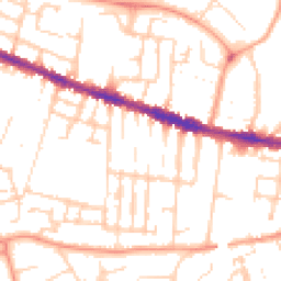 Daytime road noise heatmap for RG30 2UT