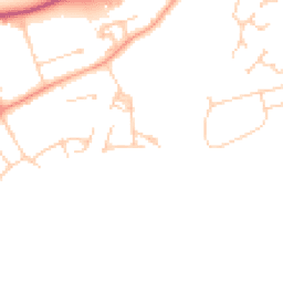 Daytime road noise heatmap for RG30 3EA