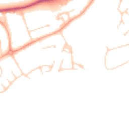 Daytime road noise heatmap for RG30 3EE