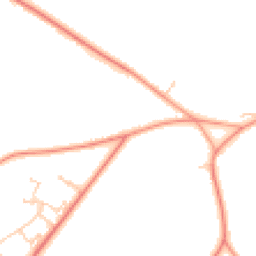 Daytime road noise heatmap for RG30 3SB