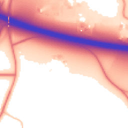 Daytime road noise heatmap for RG30 3UF