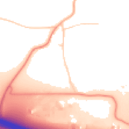 Daytime road noise heatmap for RG30 3XJ