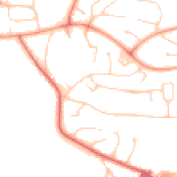 Daytime road noise heatmap for RG30 4HZ