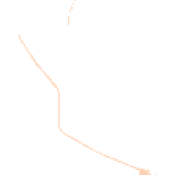 Night-time road noise heatmap for RG30 4HZ