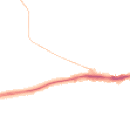 Night-time road noise heatmap for RG30 4JR