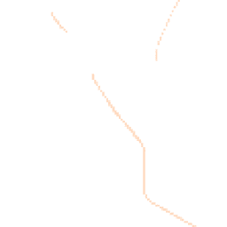 Night-time road noise heatmap for RG30 4JW