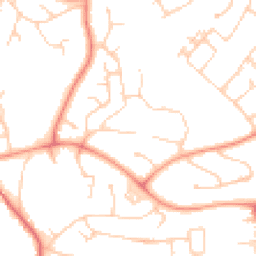 Daytime road noise heatmap for RG30 4LS