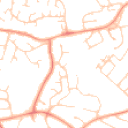 Daytime road noise heatmap for RG30 4NH