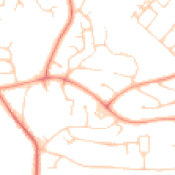 Daytime road noise heatmap for RG30 4PJ