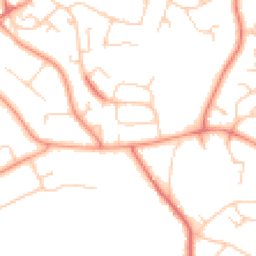Daytime road noise heatmap for RG30 4SG