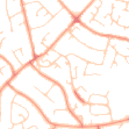 Daytime road noise heatmap for RG30 4TB