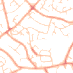 Daytime road noise heatmap for RG30 4TX