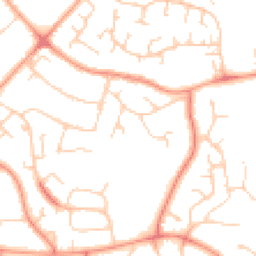 Daytime road noise heatmap for RG30 4XH