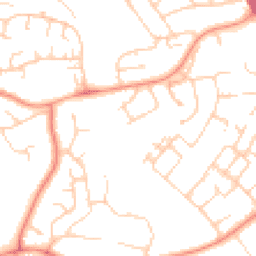 Daytime road noise heatmap for RG30 6BJ